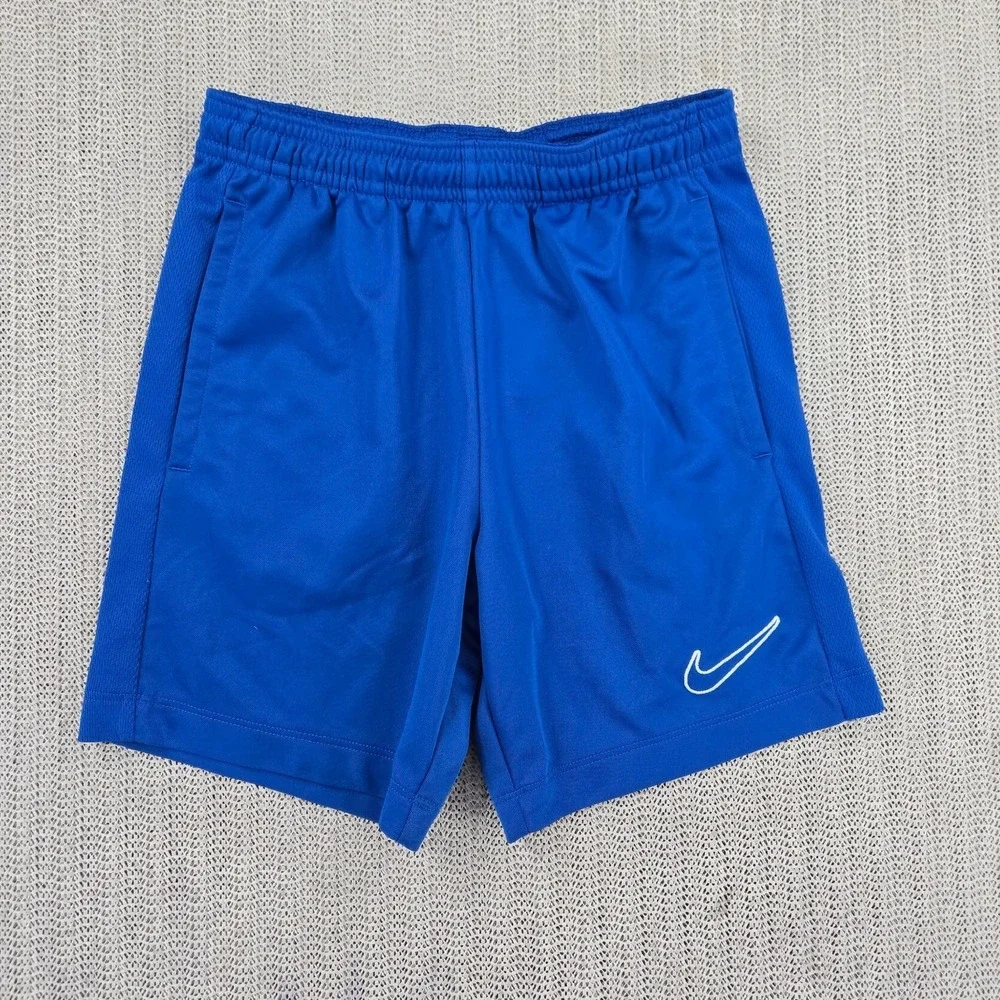 Nike Trophy 23 Big Kids Dri-FIT Training Shorts Youth Small Blue Basketball